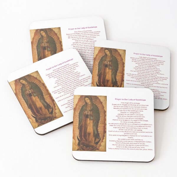 Item preview, Prayer to Our Lady of Guadalupe designed and sold by MEBH.