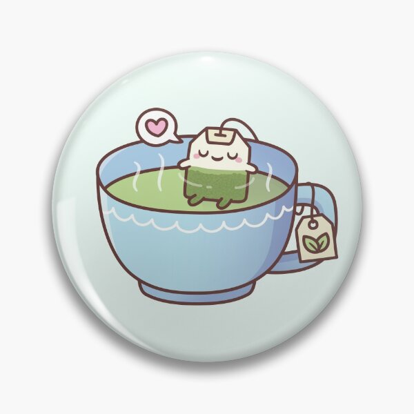 Item preview, Cute Tea Bag In Teacup Relaxing Tea designed and sold by rustydoodle.