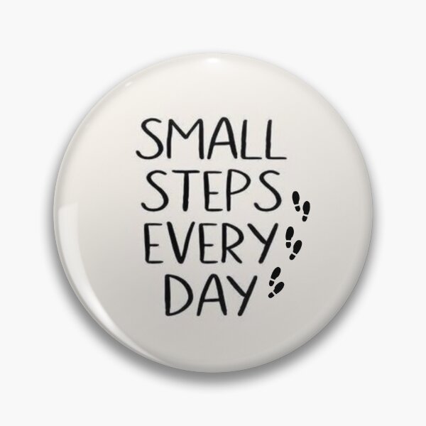 Item preview, Quote - Small steps every day designed and sold by Fatimah Sheikh.