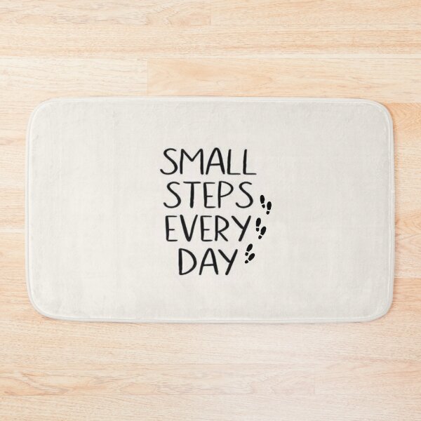 Item preview, Quote - Small steps every day designed and sold by Fatimah Sheikh.