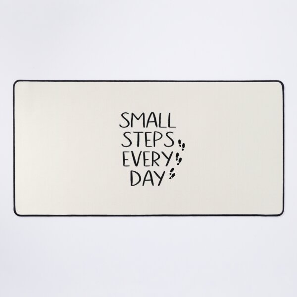 Item preview, Quote - Small steps every day designed and sold by Fatimah Sheikh.
