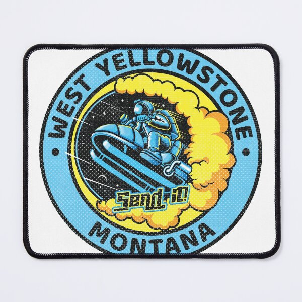 Item preview, Snowmobile West Yellowstone Montana designed and sold by JordanHolmes.