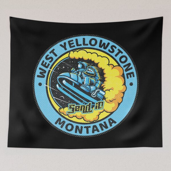 Item preview, Snowmobile West Yellowstone Montana designed and sold by JordanHolmes.