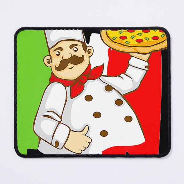 Item preview, Pizza Chef Clip Art for an Italian Food Lover  designed and sold by moltnegligible.