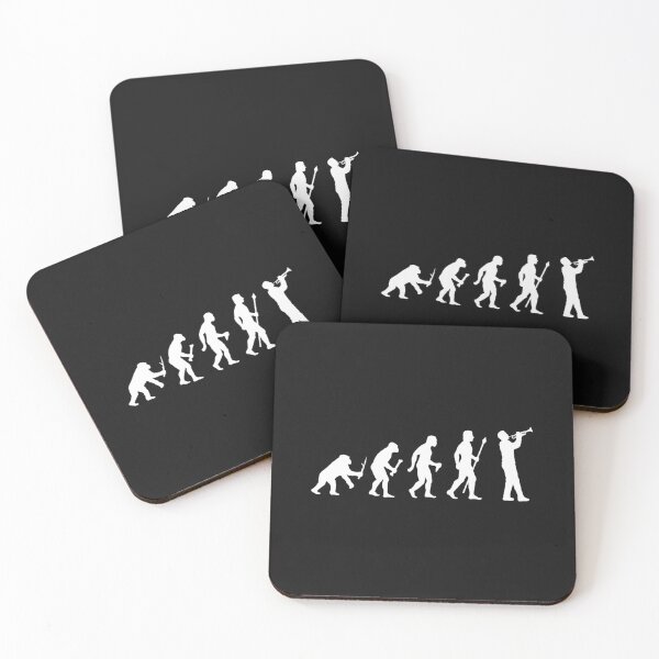 Item preview, Funny Trumpet Evolution Of Man Silhouette designed and sold by Rudiana.