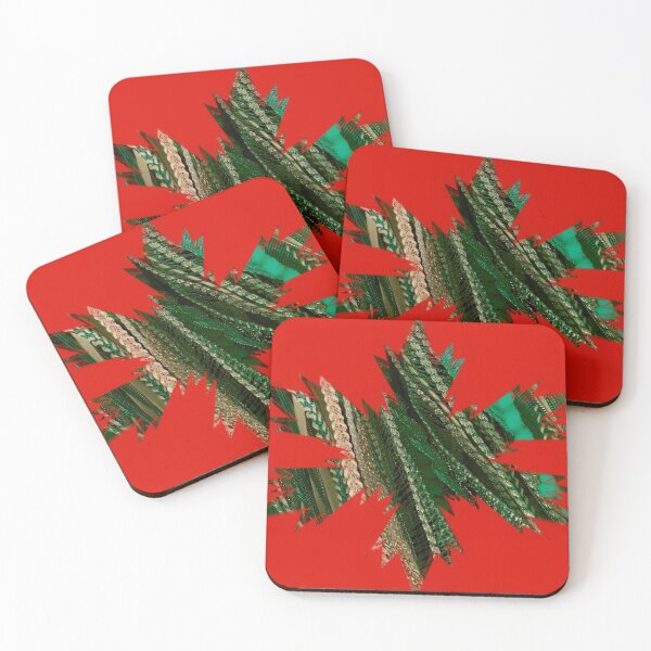 Item preview, Green & Red snowflakes by Iritof designed and sold by iritof.