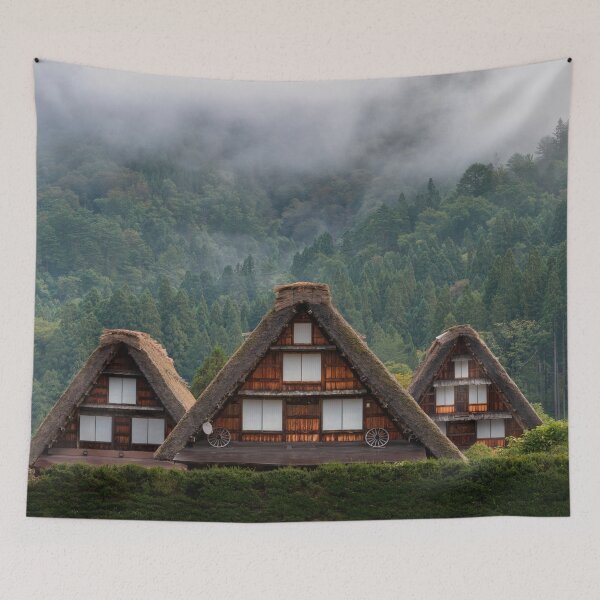Item preview, The Three Houses of Shirakawago, Japan designed and sold by Jordan McChesney.