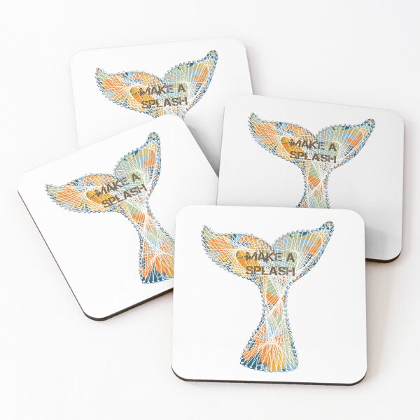 Aperçu de l'œuvre Queue de baleine, string art, Faites sensation. créée et vendue par DebbieJoyArt.