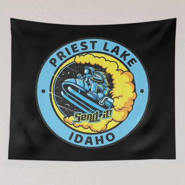 Item preview, Snowmobile Priest Lake Idaho designed and sold by JordanHolmes.