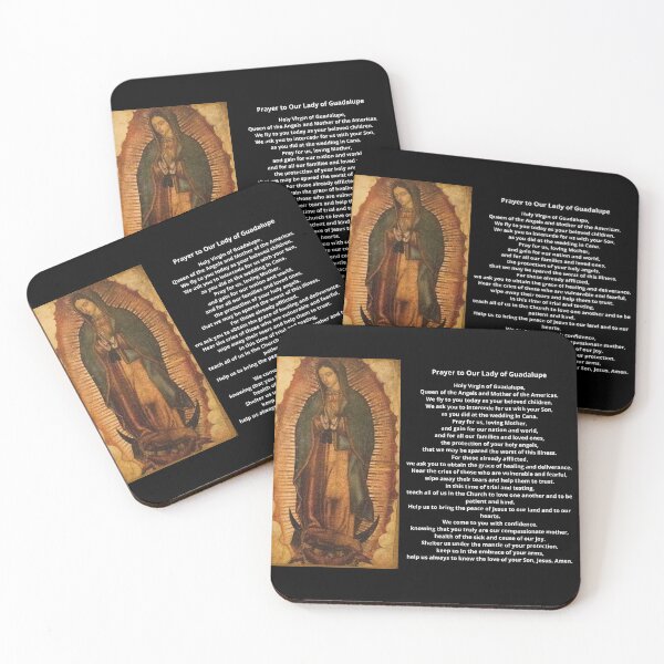 Item preview, Prayer to Our Lady of Guadalupe on White Letters designed and sold by MEBH.