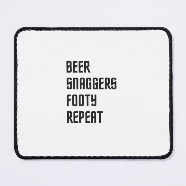 Artikelvorschau, Beer Snaggers Footy Repeat entworfen und verkauft von stargatecommand.