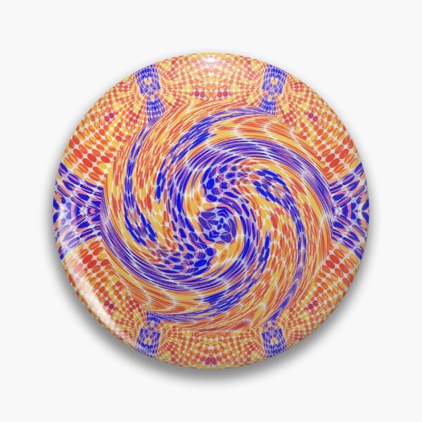 Item preview, Blue and Orange Vibes designed and sold by JilClaireArt.