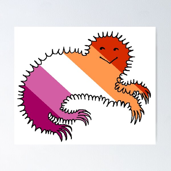 Item preview, lesbian demon designed and sold by InkTheCrow.