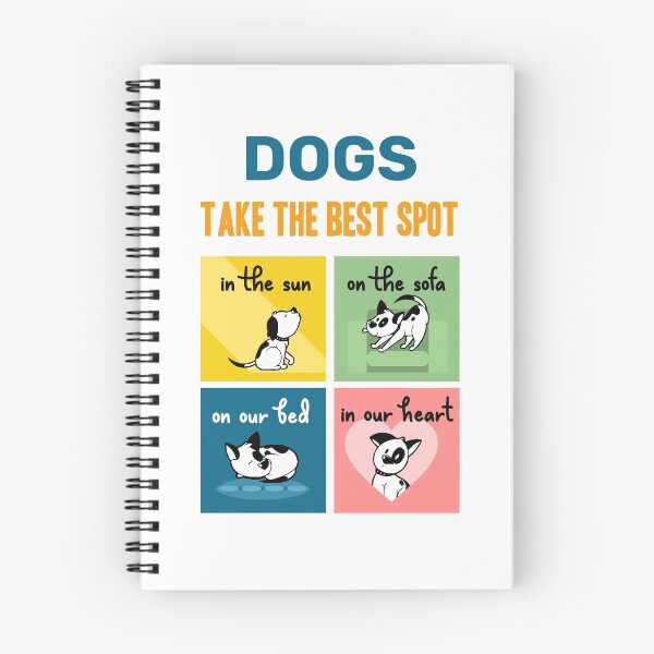Aperçu de l'œuvre Les chiens occupent la meilleure place dans notre cœur créée et vendue par Beards And Ears.