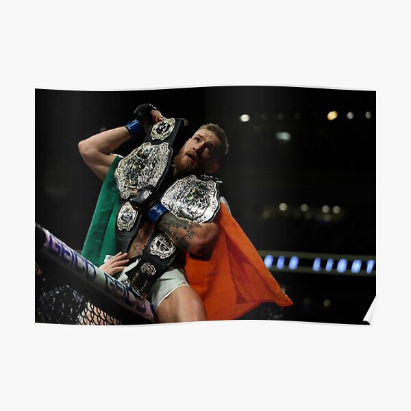 Hintergrundbild Conor McGregor Illustration Poster