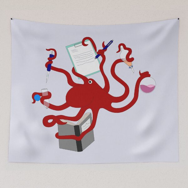 Item preview, Lab Octopus designed and sold by chrispy doodles.