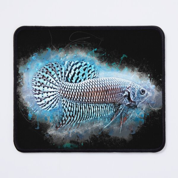 Item preview, Fighting Fish Alien Steel - Betta splendens designed and sold by AquariumLutter.