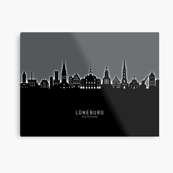 Item preview, Lüneburg Germany Skyline designed and sold by MICHAEL TOMPSETT.