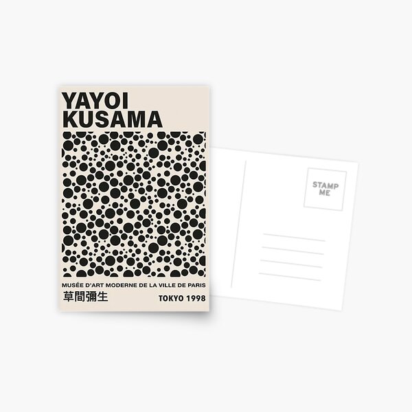 Yayoi Kusama - Ville de Paris Postcard