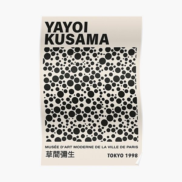 Yayoi Kusama - Ville de Paris Poster