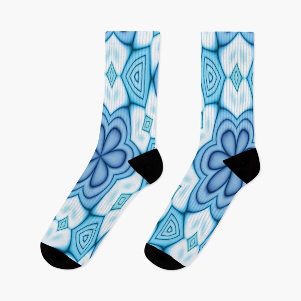 Item preview, Light blue flowers pattern designed and sold by darshants.