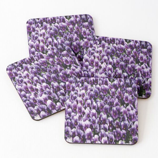 Item preview, Violet flowers pattern designed and sold by darshants.