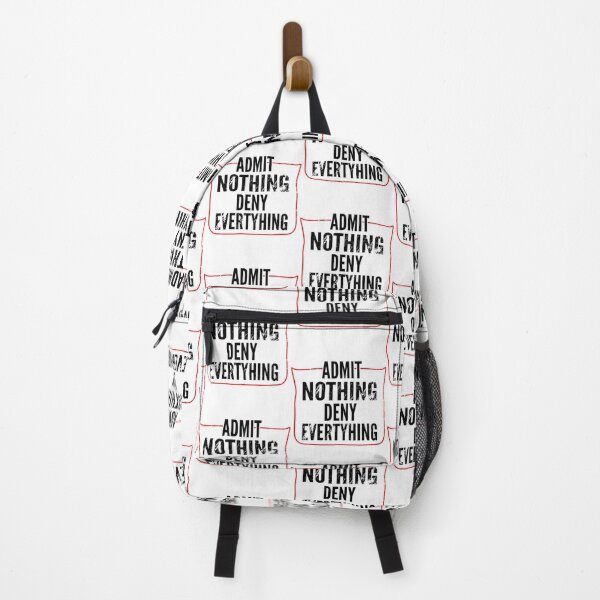 Item preview, Admit Nothing Deny Everything designed and sold by MILITARYPATCH.
