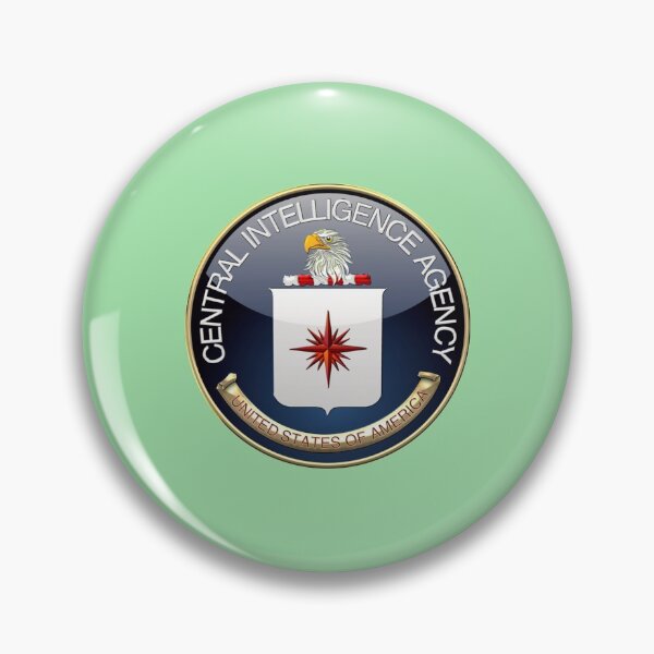 Item preview, Central Intelligence Agency - CIA Emblem 3D on Black Velvet   designed and sold by MILITARYPATCH.