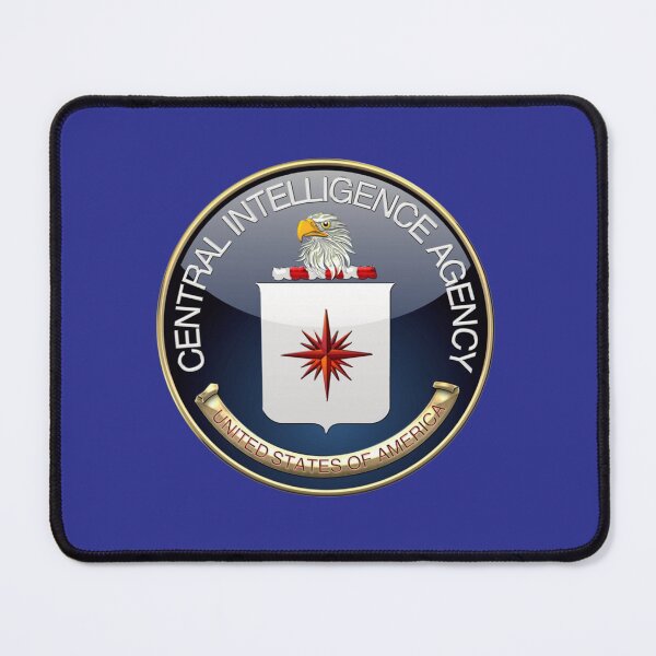 Item preview, Central Intelligence Agency - CIA Emblem 3D on Black Velvet designed and sold by MILITARYPATCH.