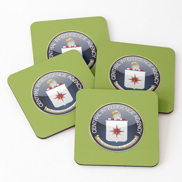 Item preview, Central Intelligence Agency - CIA Emblem 3D on Black Velvet   designed and sold by MILITARYPATCH.