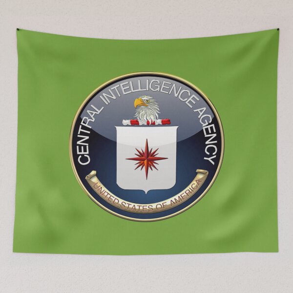 Item preview, Central Intelligence Agency - CIA Emblem 3D on Black Velvet   designed and sold by MILITARYPATCH.