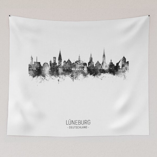 Item preview, Lüneburg Germany Skyline designed and sold by ArtPrints.
