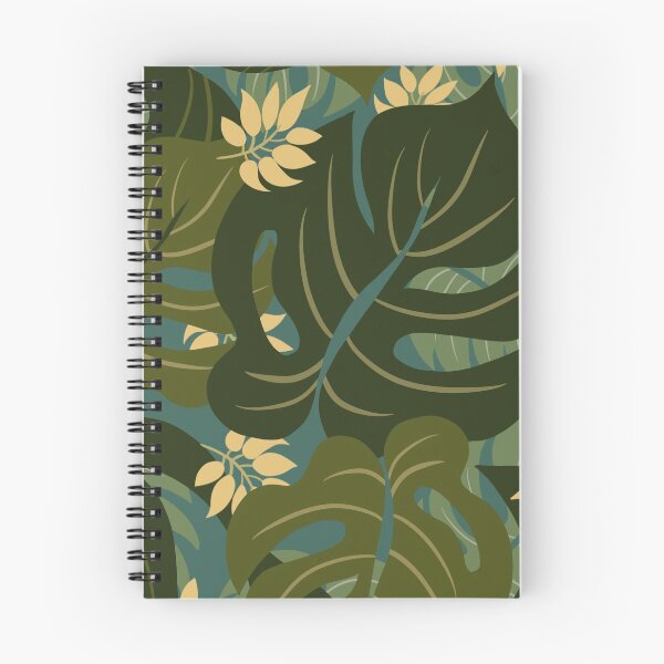 Item preview, Jardín Monstera - Verde Mineral designed and sold by InkByJennifer.