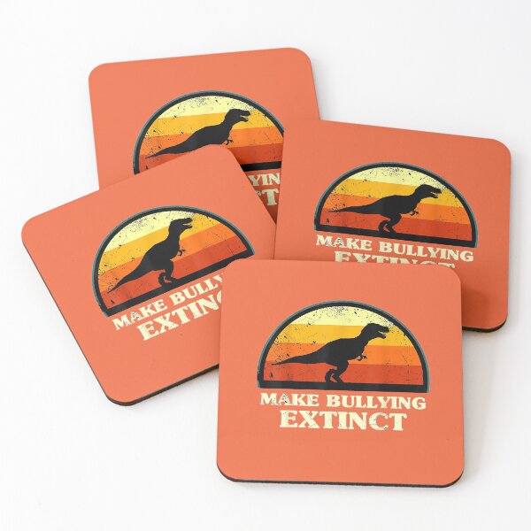 Item preview, Make Bullying Extinct,We Wear Orange For Unity Day Dinosaur T-Shirt designed and sold by BentleySierra.