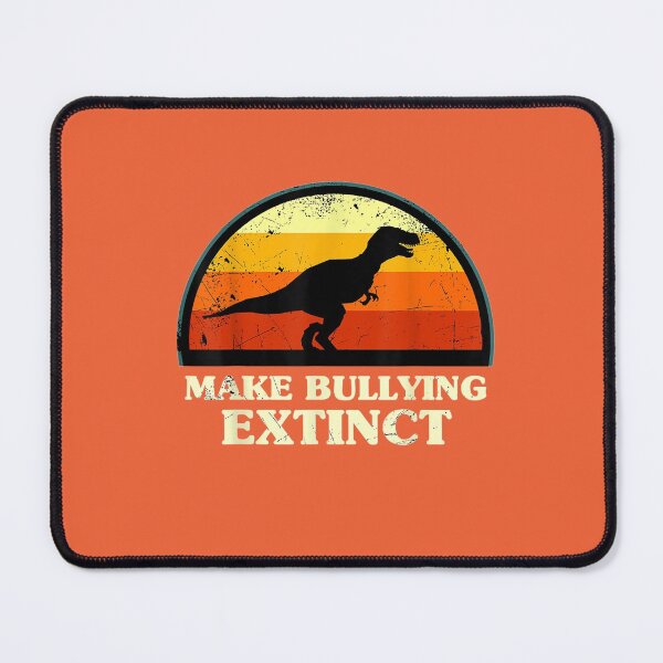 Item preview, Make Bullying Extinct,We Wear Orange For Unity Day Dinosaur T-Shirt designed and sold by BentleySierra.