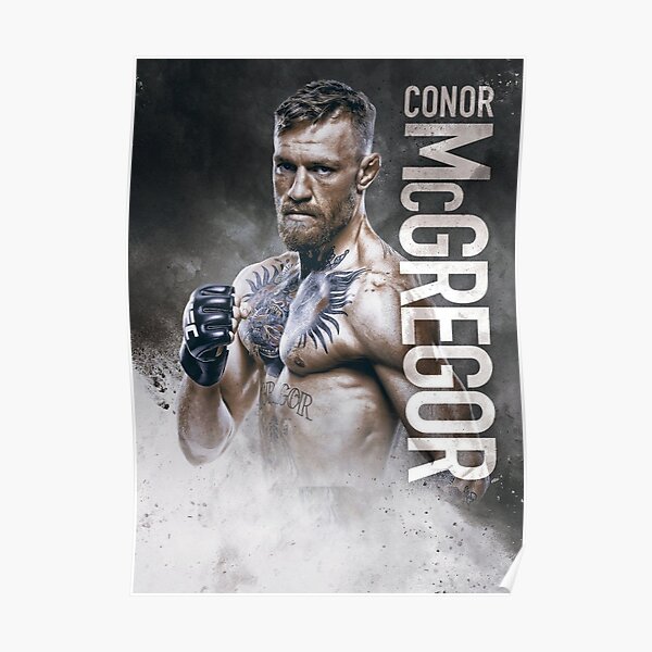 Illustration Conor McGregor Wallpaper Poster