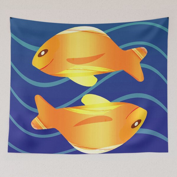 Item preview, Golden Fish Swimming 01 designed and sold by blueocan.