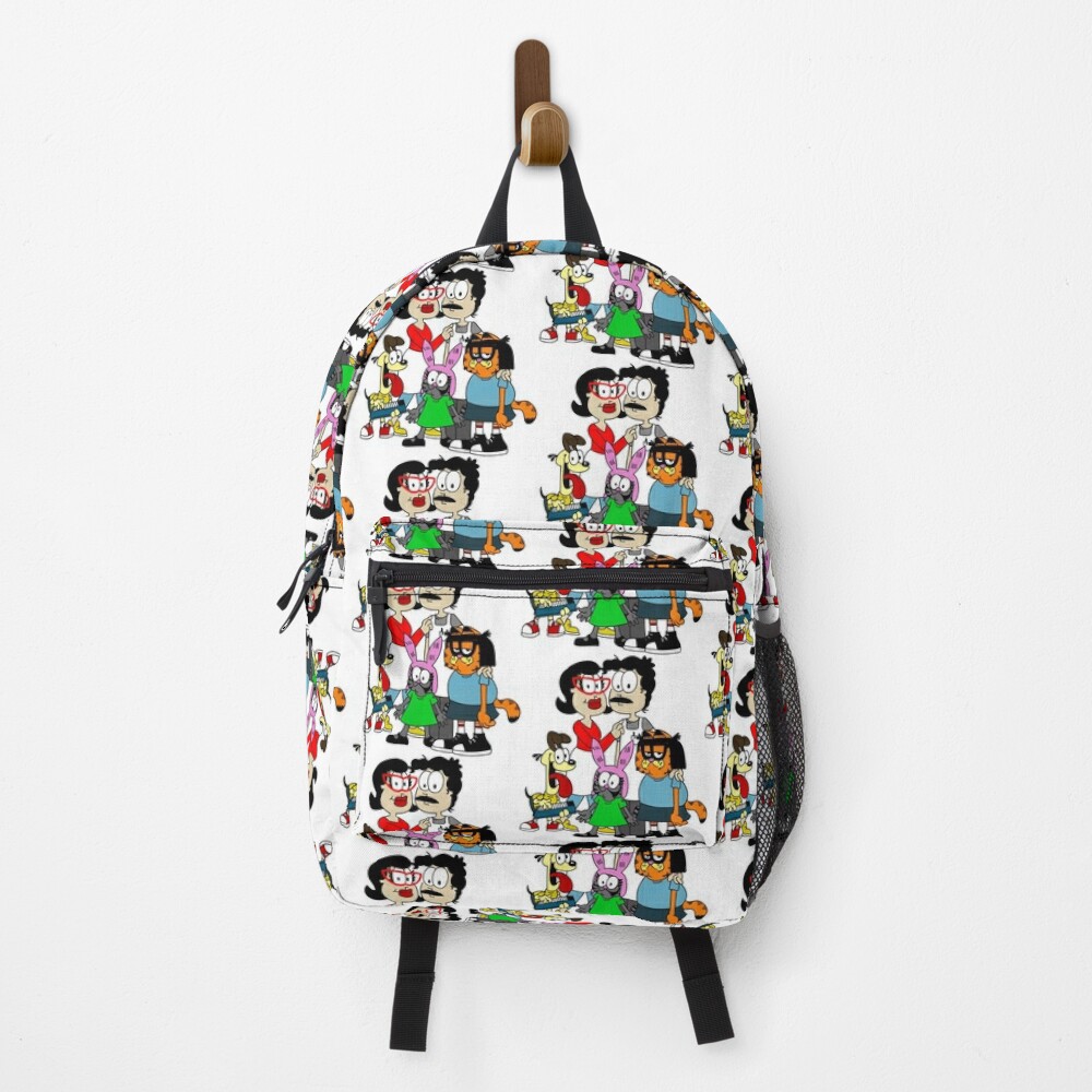 Bob’s Burgers Store Front Backpack Linda Louise Gene Tina Belcher Book Bag