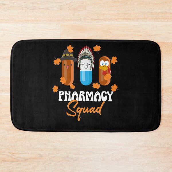 Item preview, Funny Pharmacy Squad Thanksgiving Thankful Turkey Pharmacist designed and sold by PrimitiveTriba.