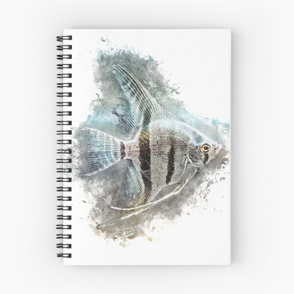 Item preview, Scalar blue - Pterophyllum scalare designed and sold by AquariumLutter.