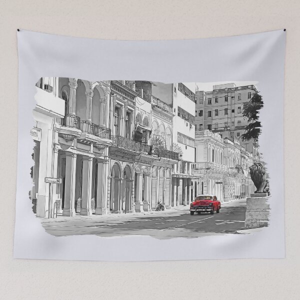 Item preview, vintage stylish cuba street designed and sold by MikaelSh.