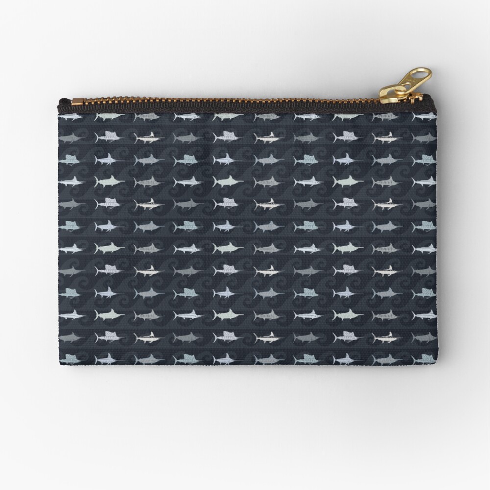 Item preview, Zipper Pouch designed and sold by blackmarlinblog.