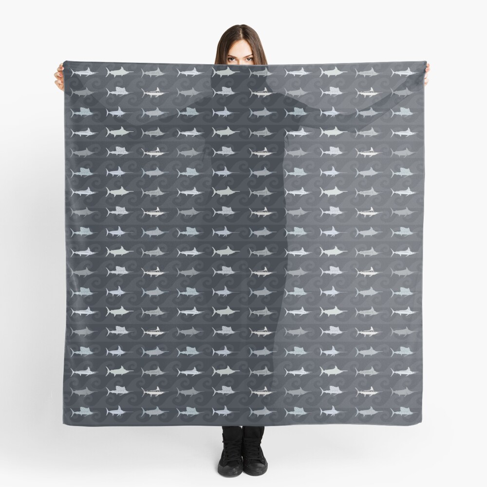 Item preview, Scarf designed and sold by blackmarlinblog.