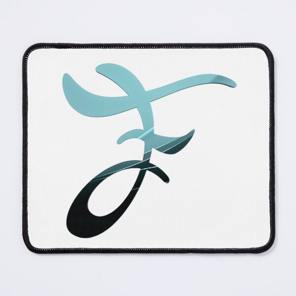 Item preview, F letter glassy  designed and sold by Tshirtstory.