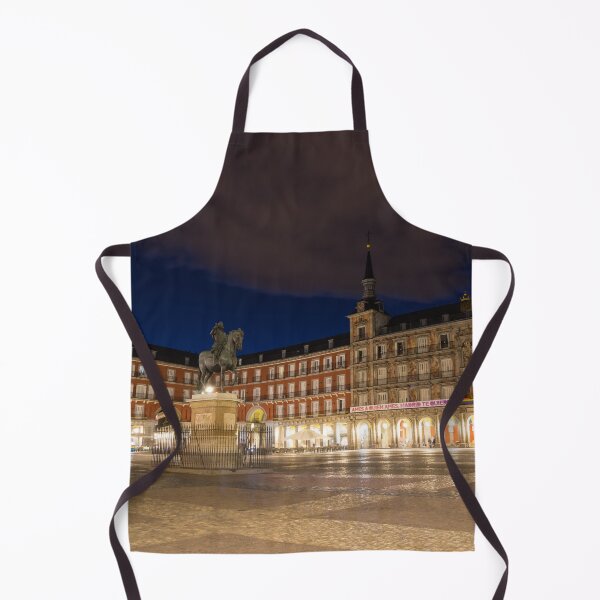 Item preview, Bright Midnight - Plaza Mayor in Madrid Spain designed and sold by Georgia Mizuleva.