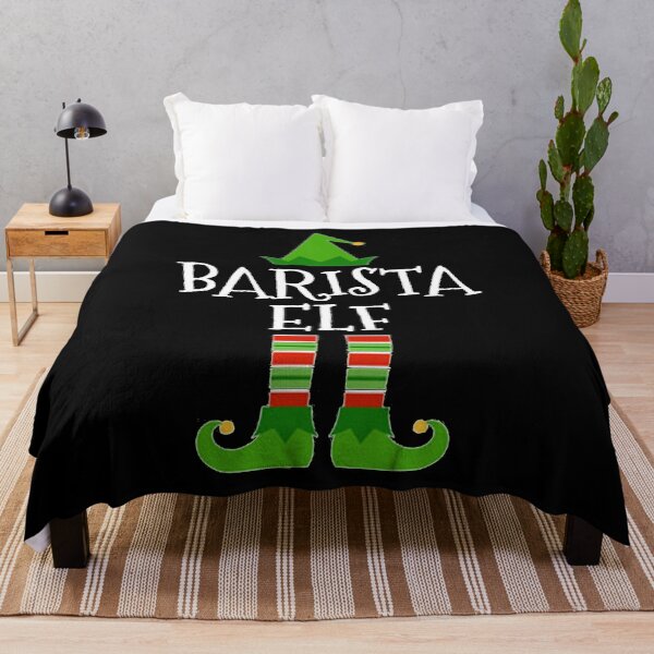 Item preview, Barista Elf - Funny Coffee Clerk Cashiers Christmas product designed and sold by TopRatedDesigns.