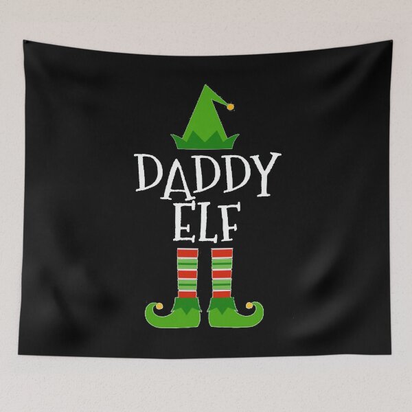 Item preview, Daddy Elf Matching Family Group Christmas print designed and sold by TopRatedDesigns.