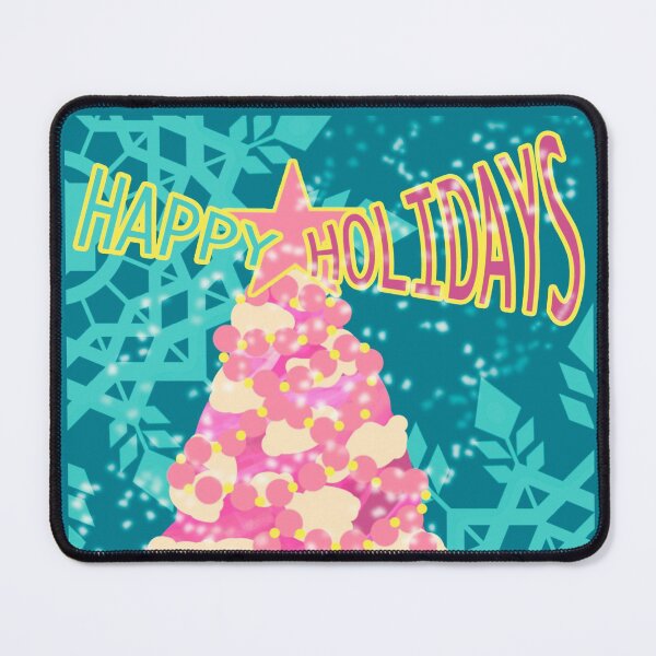 Item preview, Pink Tree Happy Holidays designed and sold by Amalus-files.