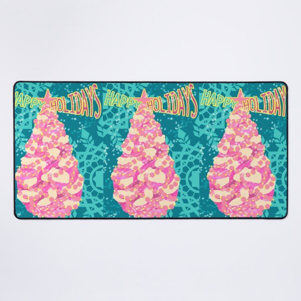 Item preview, Pink Tree Happy Holidays designed and sold by Amalus-files.