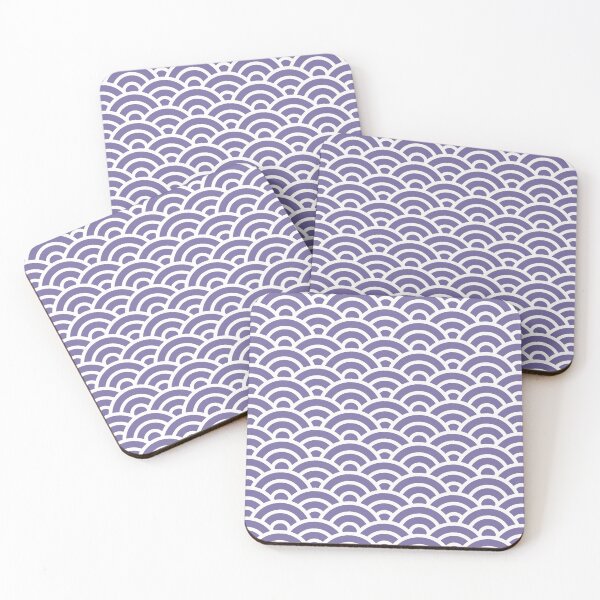 Item preview, FUTAAI 206 Seigaiha Waves - Energetic Ver. | Japanese Pattern Wagara designed and sold by Polariszero.